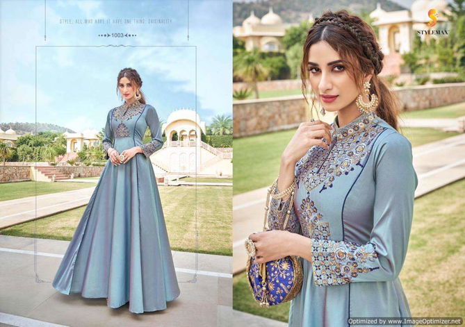 Stylemax Almirah 5 Premium Festive Wear Wholesale Gown Collection